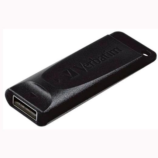 VERBATIM - USB DRIVE 2.0, 16GB, STORE'N'GO SLIDER (SE DESLIZA), COLOR NEGRO (Incluye Canon LPI de 0,24 €) (Ref.98696)
