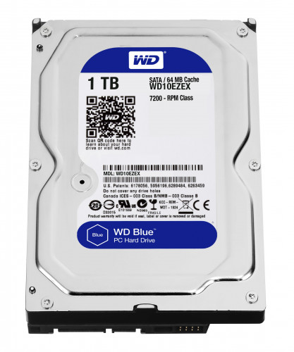 WESTERN DIGITAL ELEMENTS - WESTERN DISCO DURO INTERNO 1TB SATA3 64MB (Incluye Canon LPI de 5,45 €) (Ref.WD10EZEX)