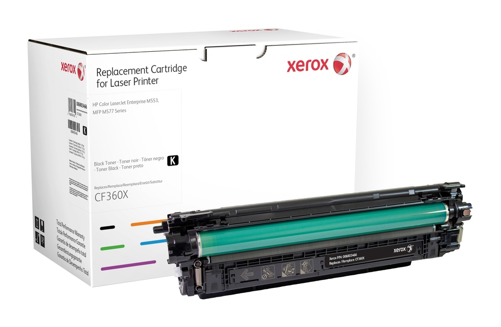 XEROX - TONER NEGRO PARA HP LASERJET M553(CF360X) (Ref.006R03466)