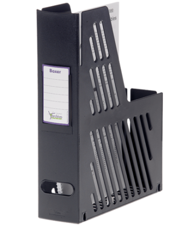 ARCHIVO 2000 - Revistero 2005 Poliestireno 235x75x315 mm A4 y Folio Negro (Ref.2005NE)