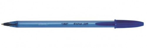 BIC - Boligrafo Cristal Soft Azul Tinta Easy glide (Ref.918519)