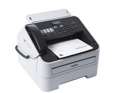 BROTHER - Fax láser monocromo FAX-2845 auricular telefónico/función de copia/blanco (Ref.FAX2845)