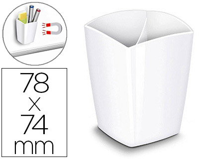CEP - Cubilete magnético Gloss Blanco 1005310021 (Ref.530 M W)