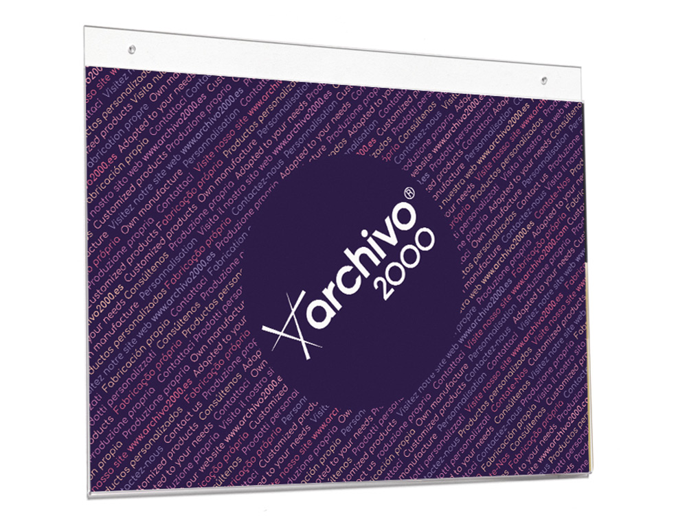 DEFLECTO - Expositor Pared A4 apaisado 297x2234 (Ref.46901)