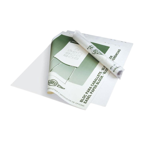 FAIBO - Bloc Pizarra Papel 90x65 cm para pizarras de caballete (Ref.BLC-50B)