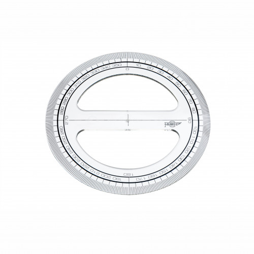 FAIBO - Circulo Serie escolar 12 cm Plastico (Ref.220)