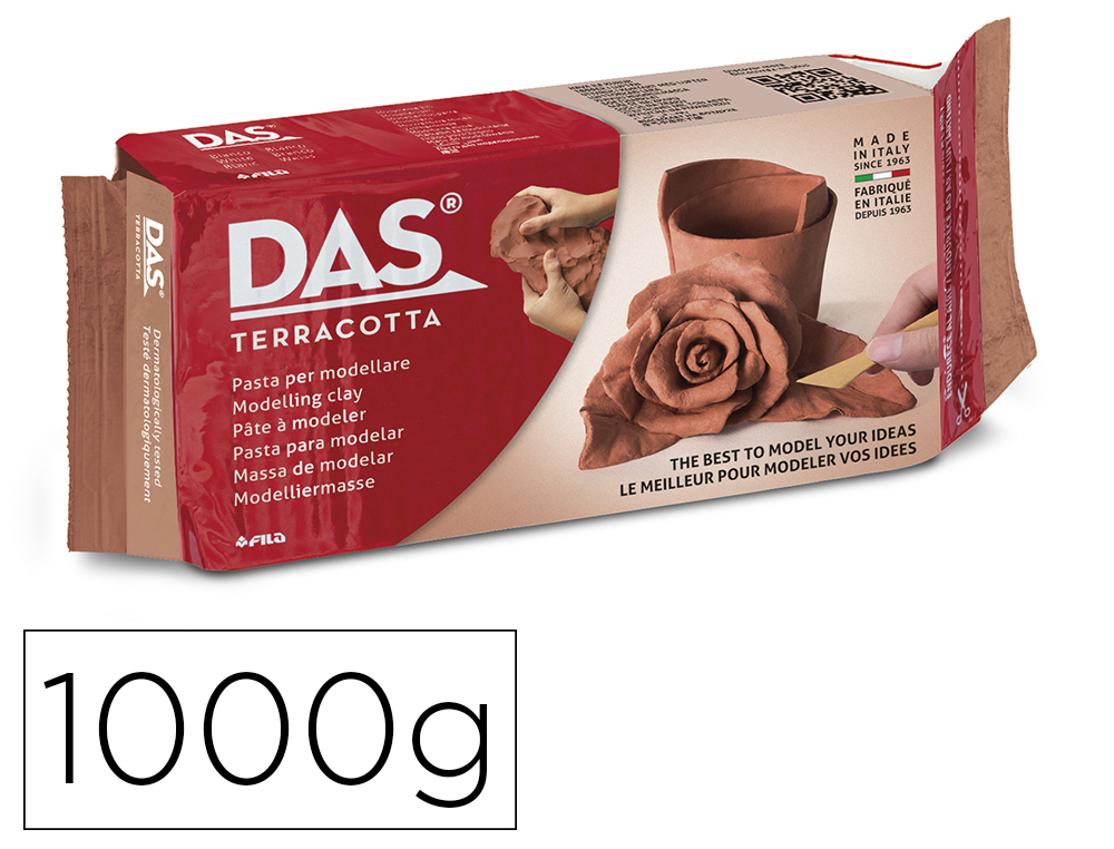 FILA - Pasta modelar 1kg Terracota (Ref.387600)