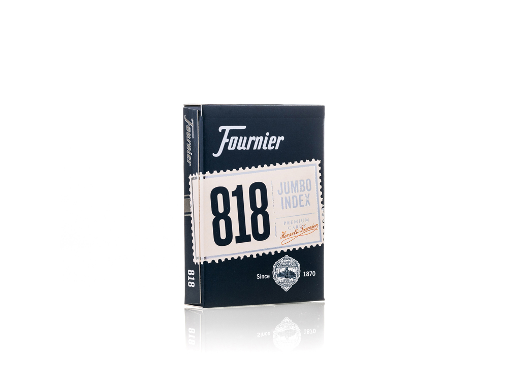 FOURNIER - BARAJA POKER INGLES Y BRIDGE -818-55 (Ref.818 55 C. - 21643)