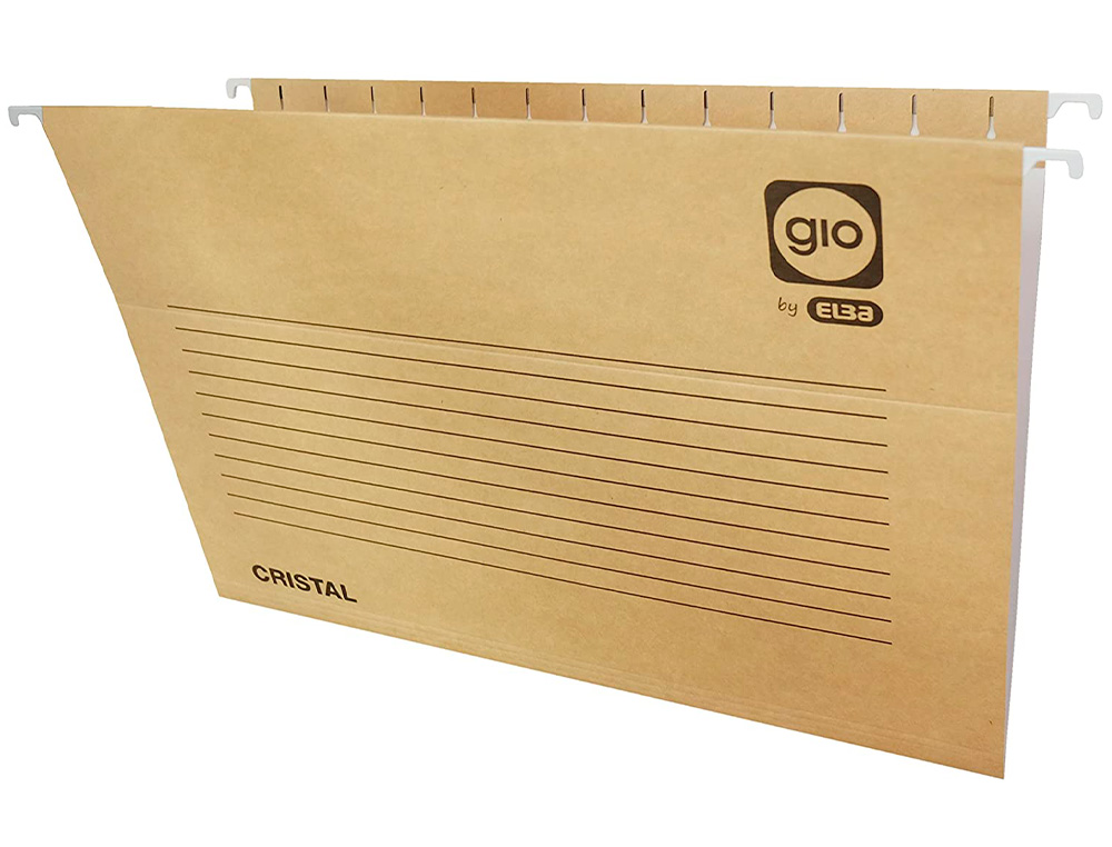 GIO - Carpeta colgante 240x315x365mm Cristal Krakt Bicolor 240gr (Ref.400021953)