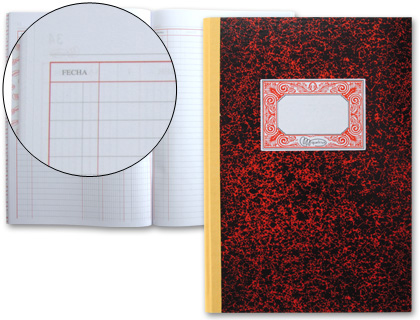 MIQUELRIUS - Libro Cuentas corrientes Fº Natural 215x315 (Ref.3016)