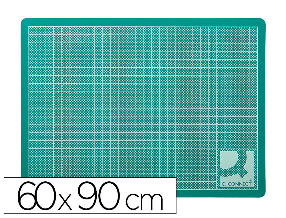 Q-CONNECT - PLANCHA PARA CORTE -TAMAÑO 600X900 MM A-1 VERDE (Ref.KF01138)