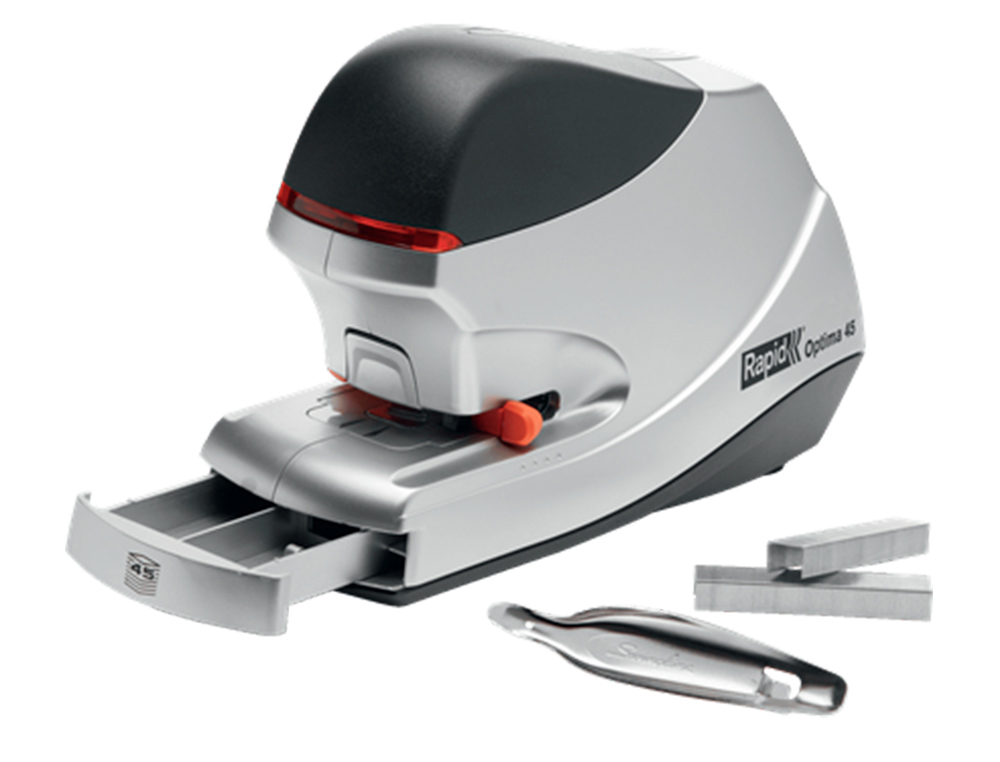 REXEL - Grapadora Electrica Optima 45 45 Hojas 2104454EU (Ref.2102353)