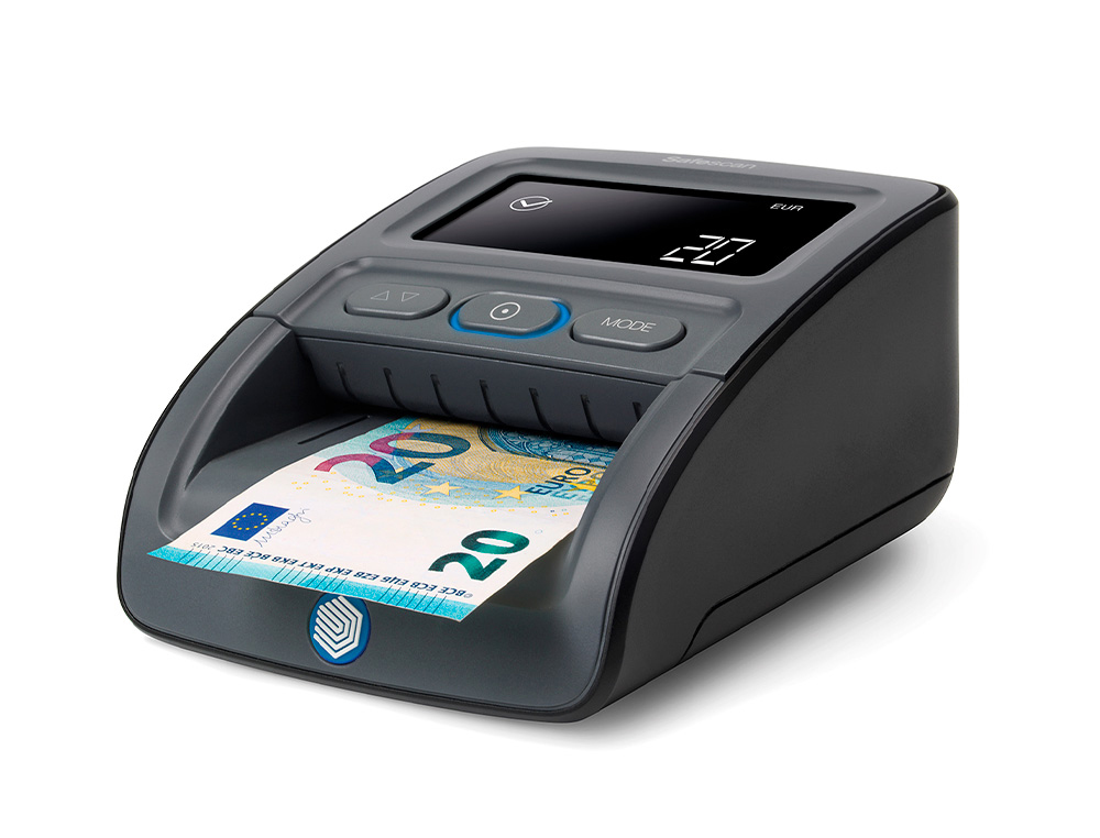 SAFESCAN - Detector DE BILLETES FALSOS MODELO 155-S NEGRO (Ref.112-0529)