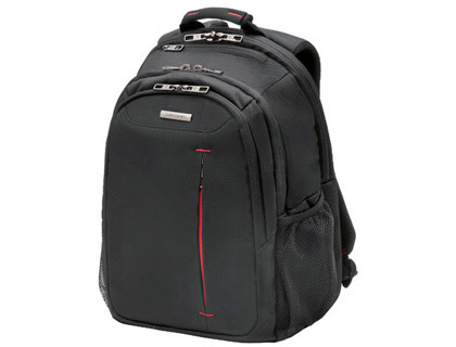 SAMSONITE - MOCHILA PARA PORTATIL GUARDIT 14" COLOR NEGRO CON ASA 4 BOLSILLOS EXTERIORES 190X295X430 MM (Ref.88U004)