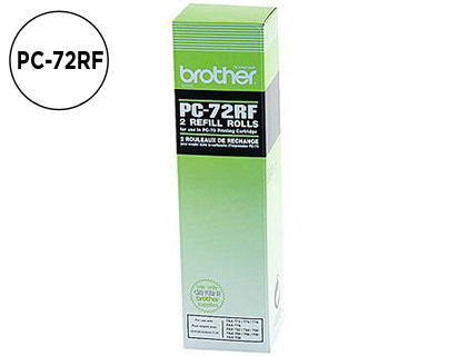 BROTHER - Recambio 2 BOBINAS PC72RF (Ref.PC-72RF)