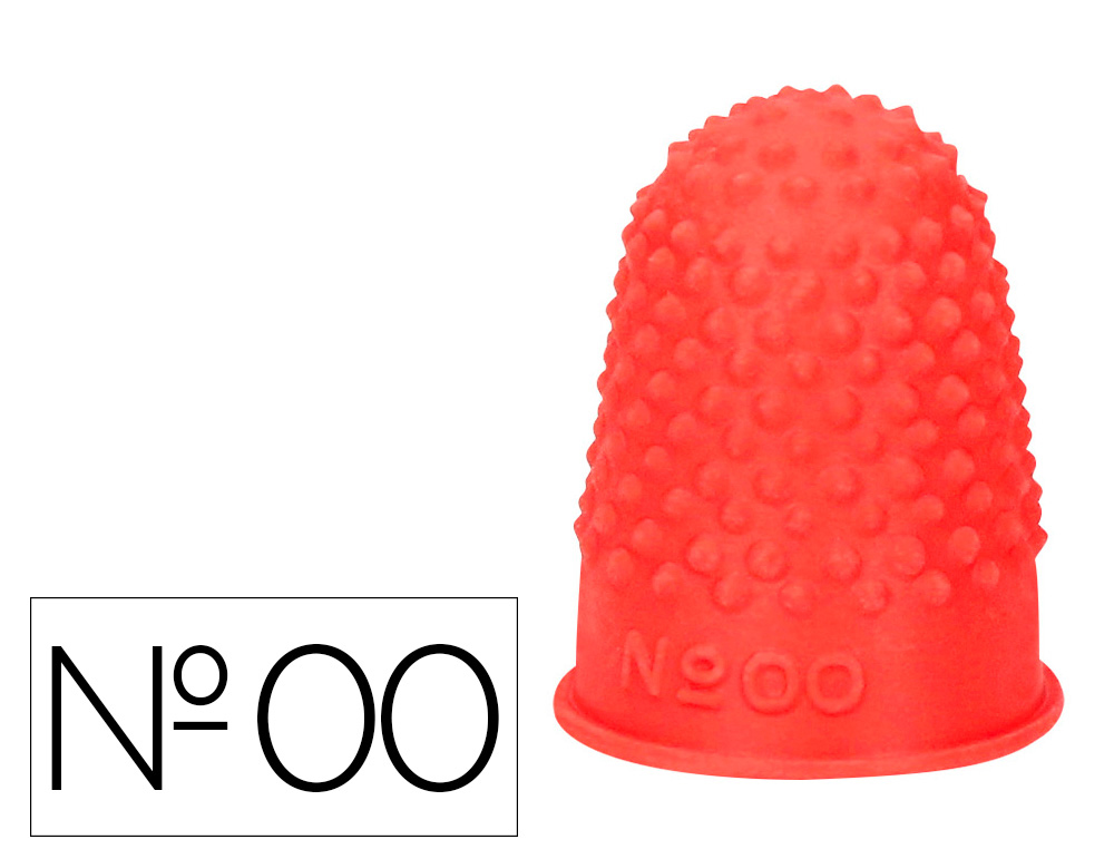 DEDILES GOMA Nº -CAJA DE 12 18-20 MM DE DIAMETRO (Ref.00)