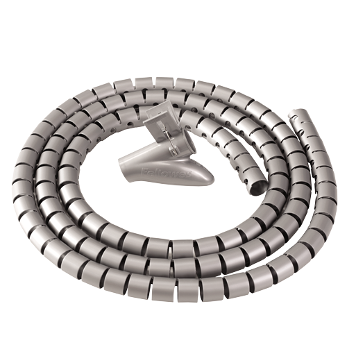 FELLOWES - ORGANIZADOR DE CABLES CABLE ZIP PLATA (Ref.9929801)
