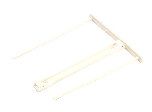 FELLOWES - Pack DE 100 FASTENER PLASTICO DE 100MM DE CAPACIDAD COLOR BLANCO (Ref.0089701)