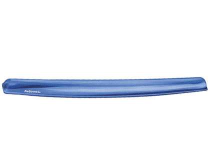 FELLOWES - Reposamuñecas Teclado Base antideslizante Gel Azul (Ref.91137)