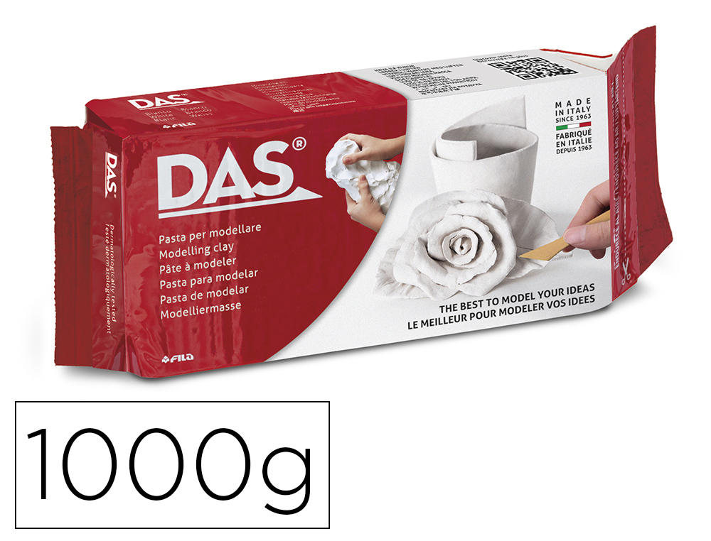 FILA - Pasta para modelar 1kg Blanco (Ref.387500)