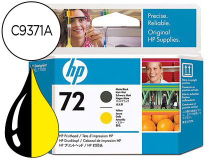 HP ( HEWLETT PACKARD ) - Cabezales Inyección 72 Negro (Ref.C9384A)