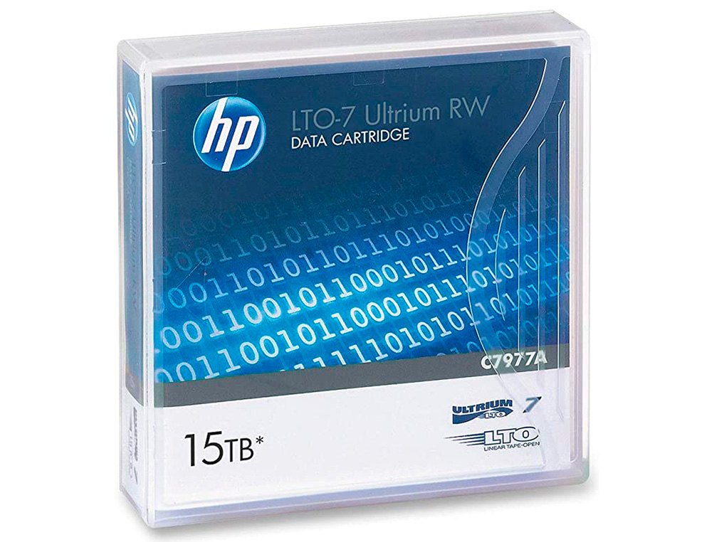 HP ( HEWLETT PACKARD ) - HEWLLET PACKARD CARTUCHO DE DATOS LTO 7 ULTRUIM 6TB/15TB (Ref.C7977A)