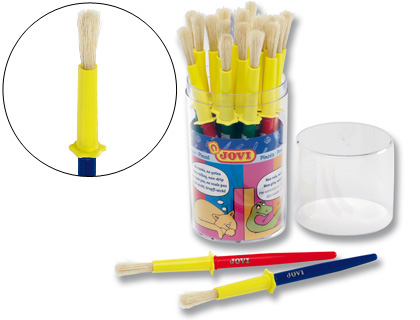 JOVI - Pincel Bote 20 Ud Punta de cerda Antigoteo (Ref.806)