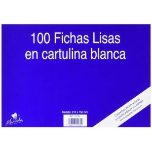 MARIOLA - P.100 Fichas LISAS 215x160 (Ref.3115L)
