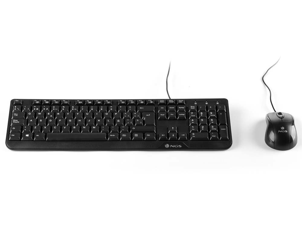 NGS - SET TECLADO + RATON MULTIMEDIA USB (Ref.COCOAKIT)