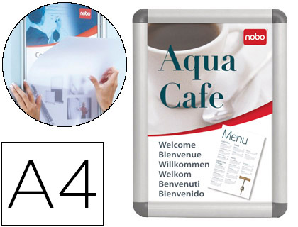 NOBO - Portaposter Clipdown Portaposter 37x25x1.7cm Impermeable 100340617 (Ref.1902214)