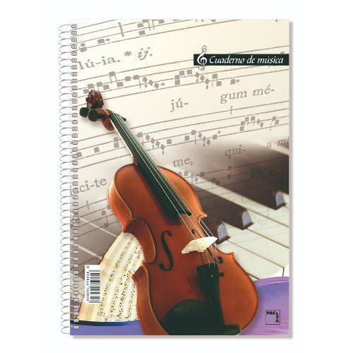 PACSA - BLOCK DE MUSICA Fº 20h 16 PENTAG. ESTR. APDO. (Ref.18805)