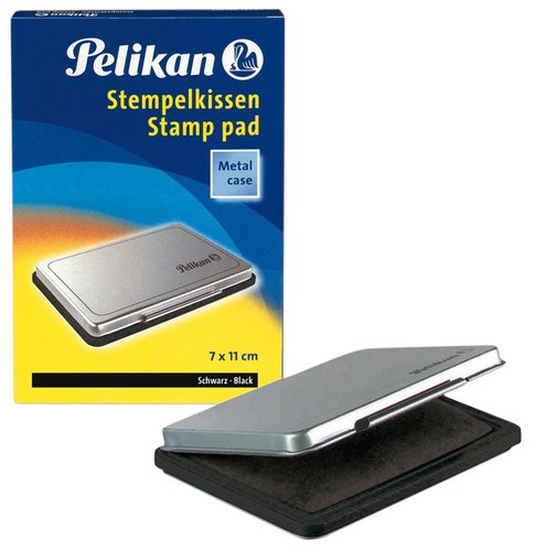 PELIKAN - Tampón N.1 9X16CM NEGRO (Ref.331108)