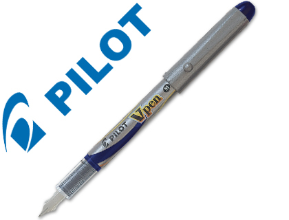 PILOT - Pluma desechable Azul Tinta liquida Metalico (Ref.SVP-4M-L / NVPA)