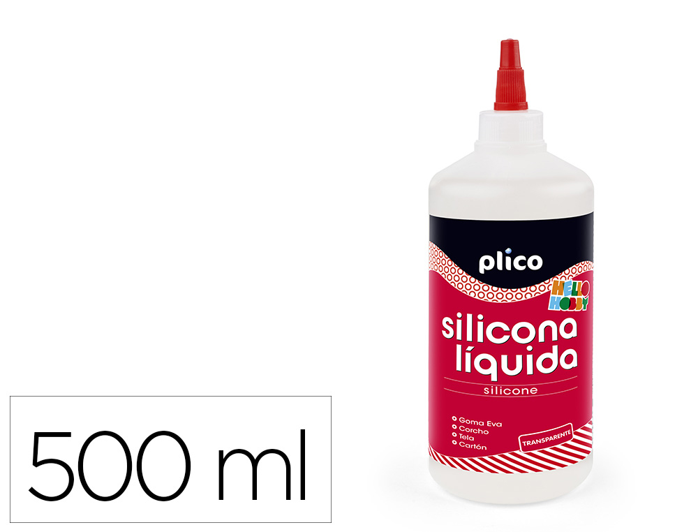 PLICO - Silicona liquida bote de 500 ml (Ref. 13357)