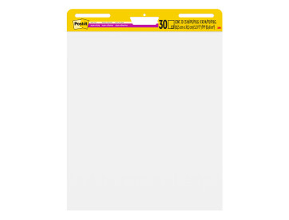 POST-IT - BLOC CONGRESO LISO 775 X 635MM CON 30 HOJAS 80 GRS PACK PROMOCIONAL 2+1 (Ref.559X2+1GRATIS)