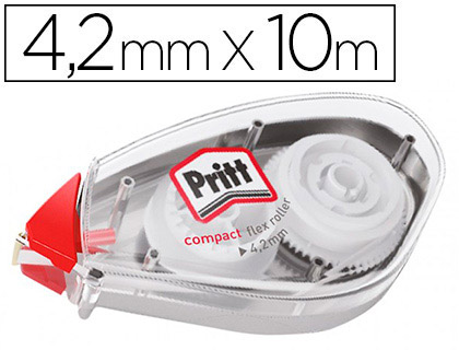 PRITT - Corrector Cinta Roller Compact Flex 4,2mm x 10m (Ref.2141803/2683113)