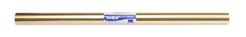 SADIPAL - PAPEL METALIZADO ORO ROLLO 25 HOJAS TREPADO 50X65 CM (Ref.13006)