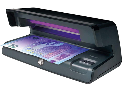 SAFESCAN - Detector Billetes Falsos S-50 206x102x88mm Deteccion UV (Ref.131-0397)
