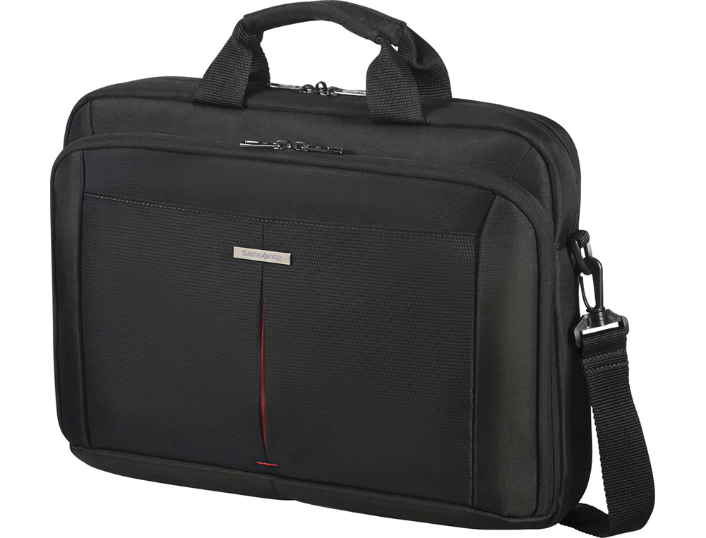 SAMSONITE - Maletín Guardit Portátil De 16'' Con Dos Asas y Bandolera, Color Negro (Ref.SA88U002NE)