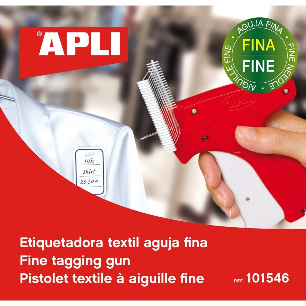 APLI - PISTOLA DE NAVETES ETIQUETADORA TEXTIL FINA (Ref.101546)
