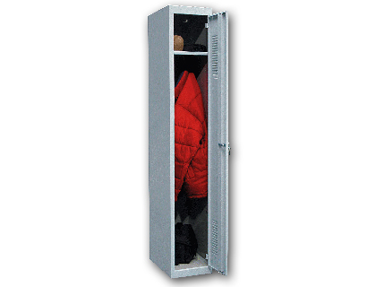 AR STORAGE - TAQUILLA METALICA 50X180X30 CM 1 PUERTA CON LLAVE COLOR GRIS INICIAL (Ref.TAQ 301 INI)
