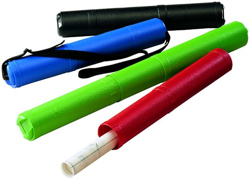 FAIBO - PORTAPLANOS PLASTICO 6,5 cm EXTENSIBLE (40-75 cm) GRIS (Ref.755-08)