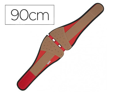 FARU - CINTURON ANTILUMBAGO CON CIERRE VELCRO TALLA 6 MEDIDA CINTURA 90 CM (Ref.C117-6)