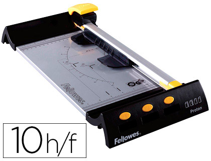 FELLOWES - CIZALLA NEUTRON PLUS A4 DE RODILLO HASTA 10 HOJAS 80 GR (Ref.5410101)
