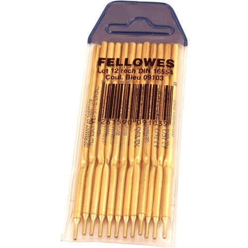 FELLOWES - Recambio azul Pack 12 ud 0 (Ref.910301)