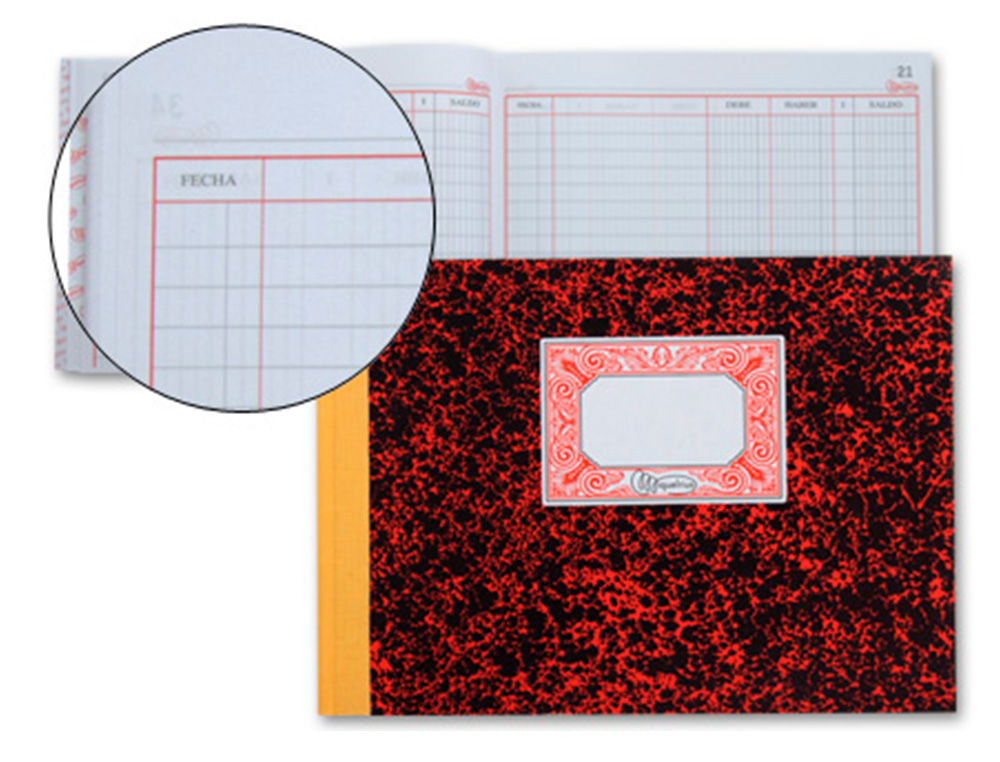 MIQUELRIUS - Libro Cuentas corrientes 4º Apaisado 215x155 (Ref.3086)