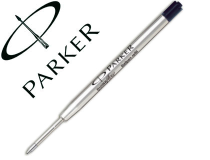 PARKER - Recambio boligrafo Quinkflow Trazo 0.7mm Negro (Ref.S0909440)