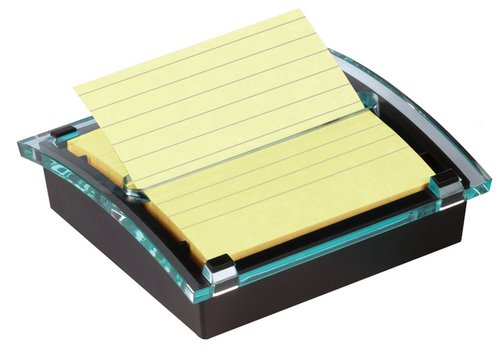 POST-IT - Dispensador ZNOTES 101X101 MILLENIUM NEGRO + 1 BLOC ZNOTES AMARILLO CANARIO DS440-SSCYL-EU (Ref.HK100010444)