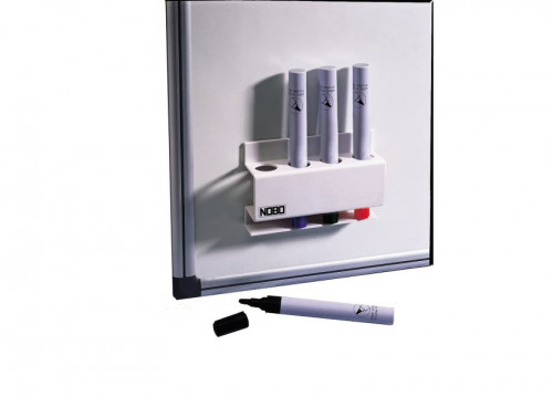 REXEL - Portarotuladores magnético Capacidad 4 Ud 8 x 12 x 3,2 cm. (Ref.35038046)