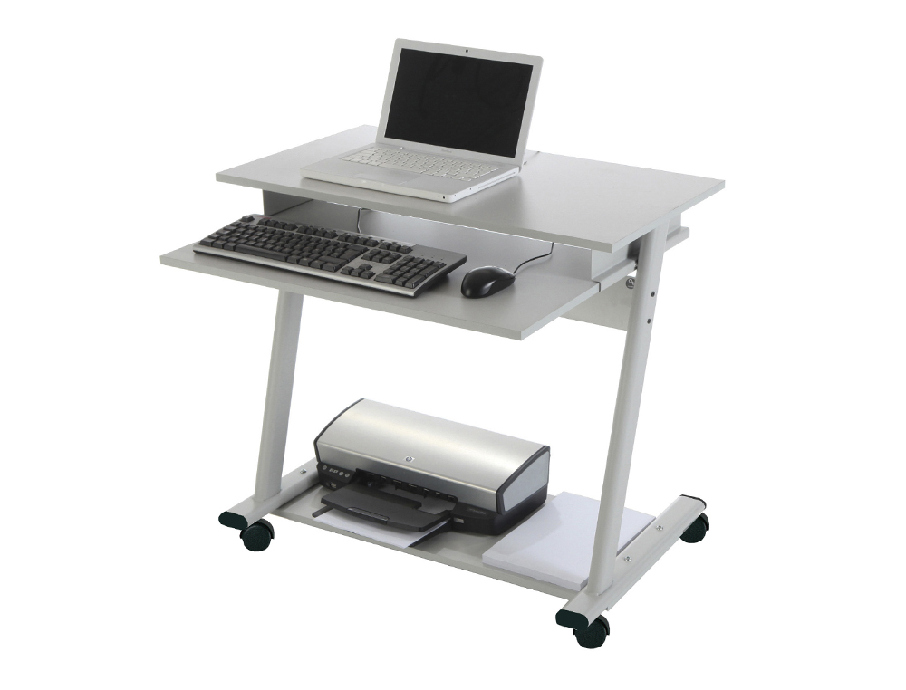 ROCADA - Puesto de trabajo mod. 9100 80x50x79 cm 80x50x79 cm bandeja para teclado (Ref.RD-9100)